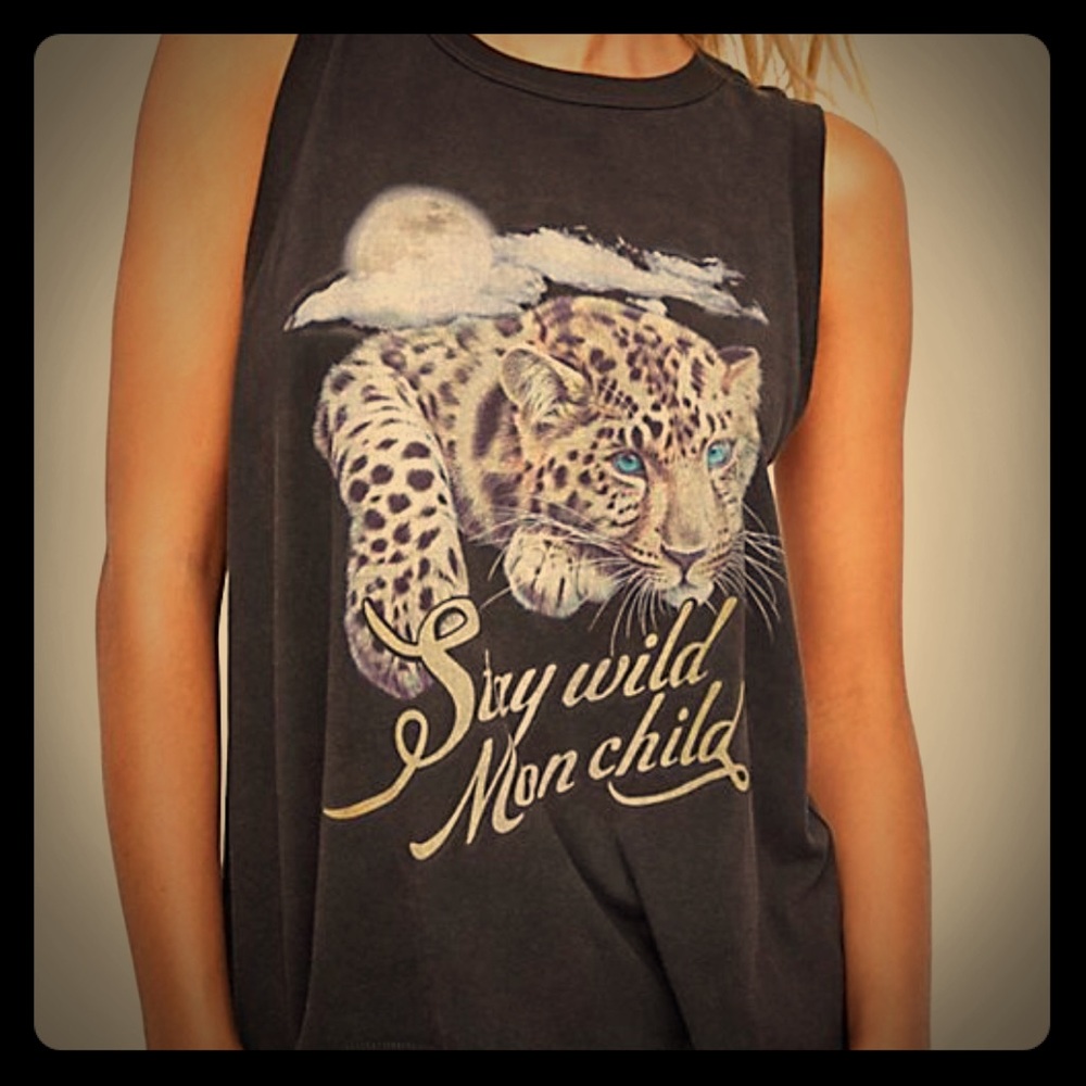 Stay Wild Moon Child singlet